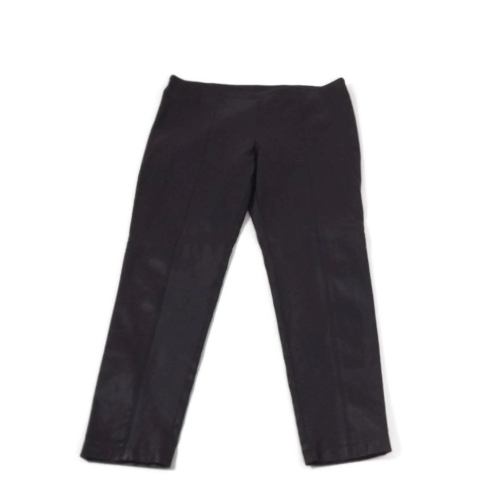 INC Womens Hot Sexy 100% BLACK Leather Pants XL